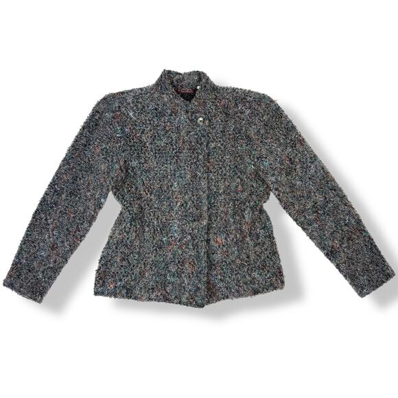 90's IT'S MAGIC by TONI GARMENT mohair single button cardigan - Picture 11 of 17